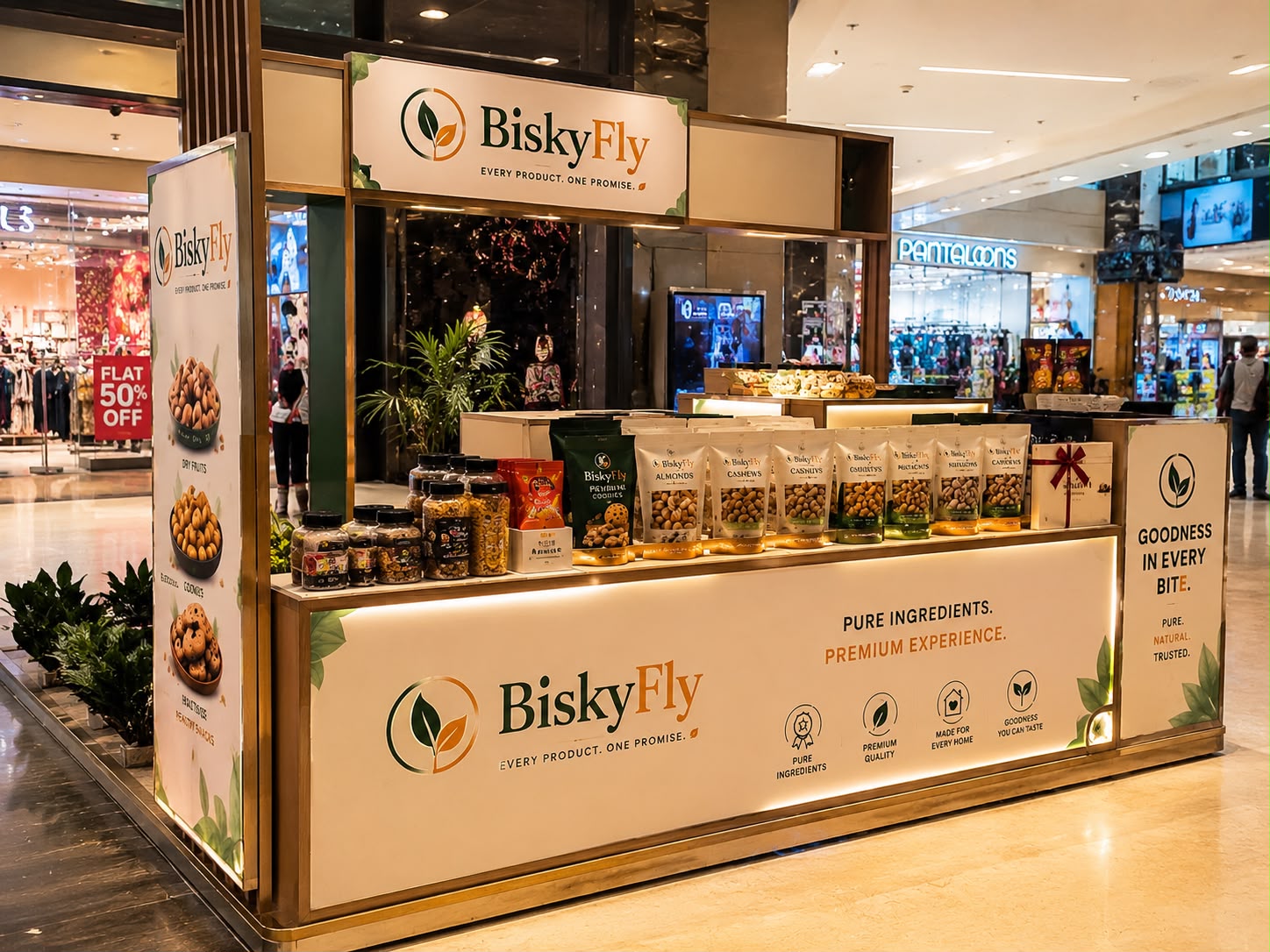 The BiskyFly kiosk